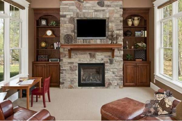 Add Value to Your Home with a Natural Stone Fireplace